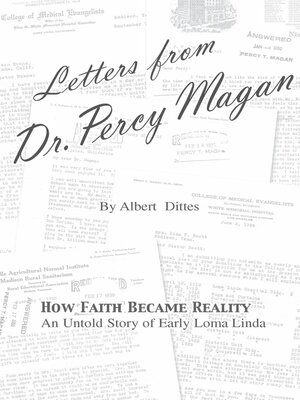 cover image of Letters from Dr. Percy Magan